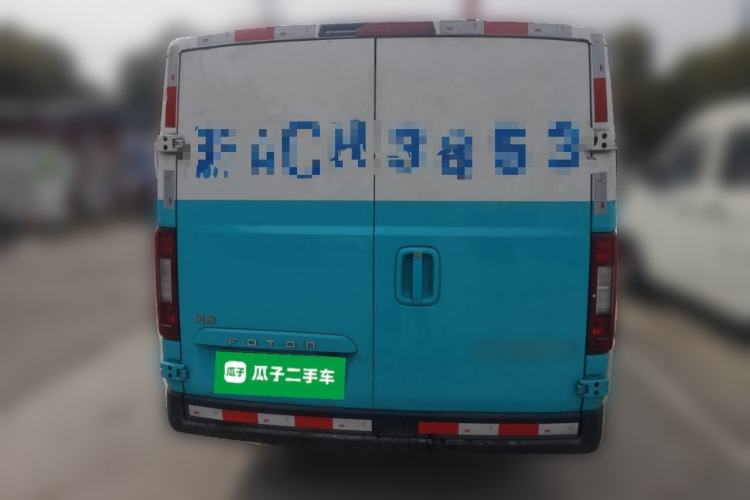 Used Foton Scenic i7 2025 Professional Logistics Short Wheelbase Front-Wheel Drive CATL 41.86 kWh Zhiyuan Version Flat Roof Single Tire 2 Seats Rear