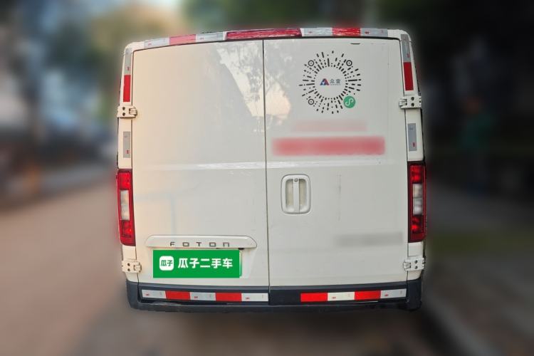 Used Foton Scenic i7 2025 Professional Logistics Short-Wheelbase Front-Wheel Drive Aiyike 41.86 kWh Zhiyuan Edition Flat Roof Single Tire 2 Seats Rear