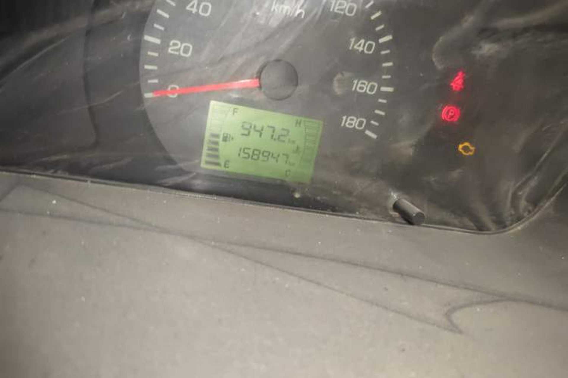 Used Foton Scenic V3  Odometer Close Up