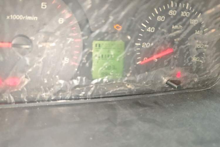 Used Foton Scenic V5 2015 1.2L Standard G12 Odometer Close Up