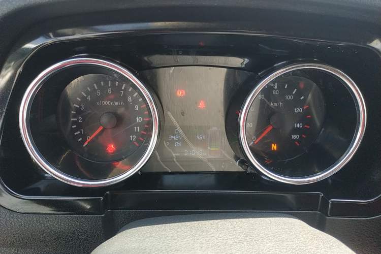 Used Foton Skyworth EV6 2023 Fast and Slow Charging Version Instrument Cluster