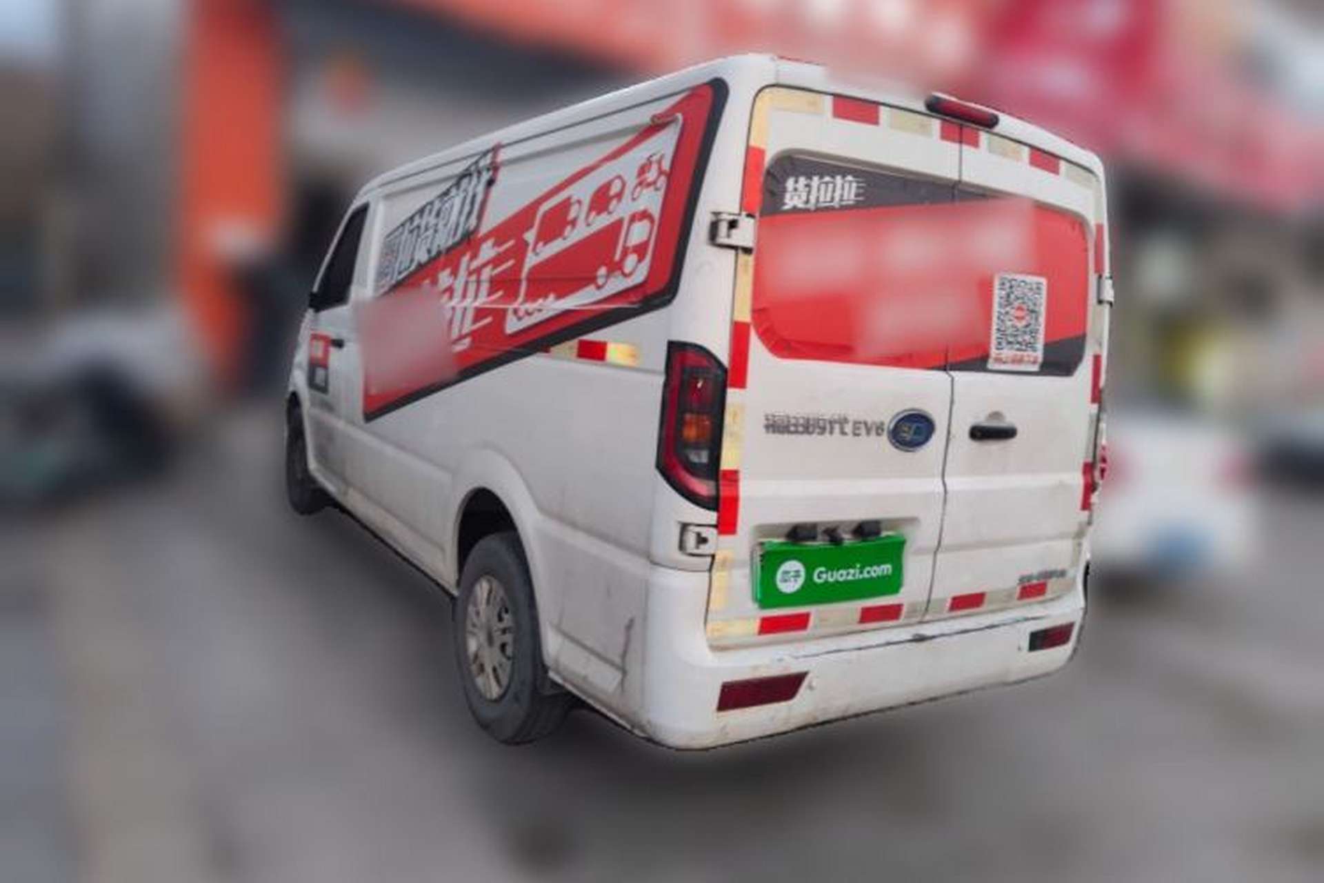 Used Foton Skyworth EV6 2023 Fast-Charging Version Rear Left 45 Deg