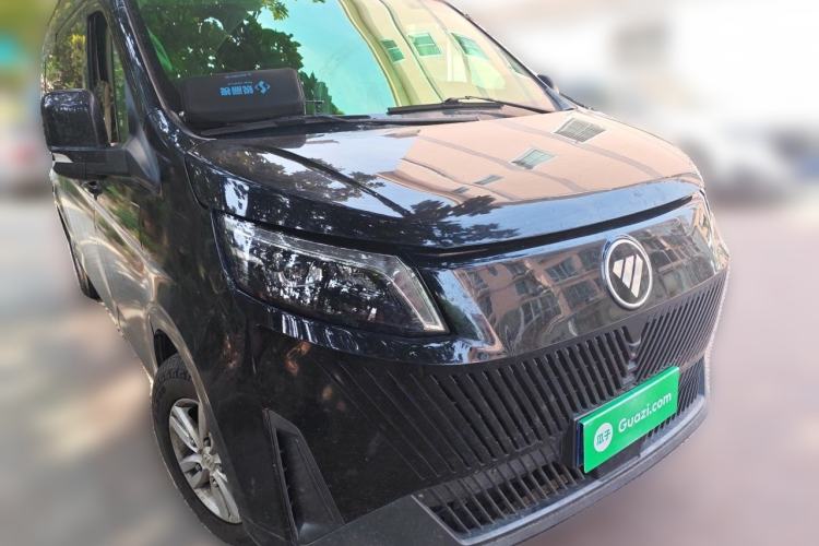 Used Foton Tianyuan V 2024 Small Van 2.0T Manual Long Wheelbase Mid-Height Roof Rear Single Tire 7/9-Seater Front Right 45 Deg