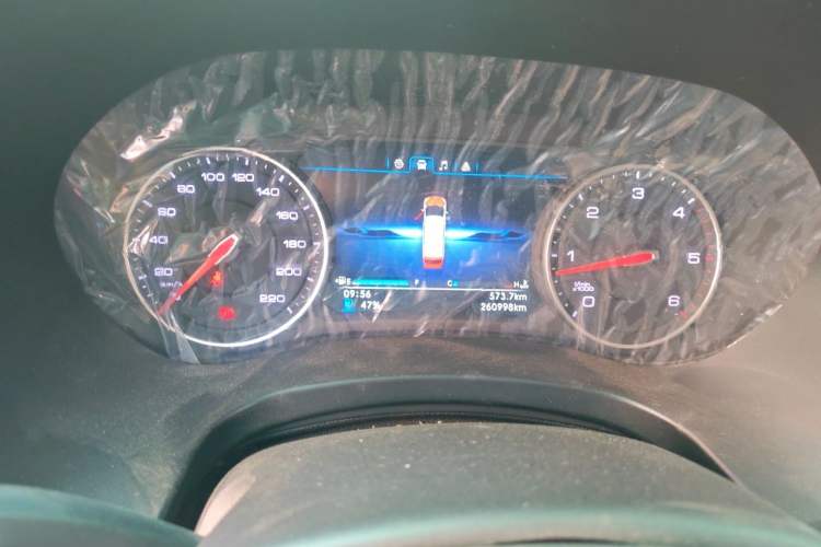 Used Foton Tianyuan V 2024 Small Van 2.0T Manual Long Wheelbase Mid-Height Roof Rear Single Tire 7/9-Seater Instrument Cluster