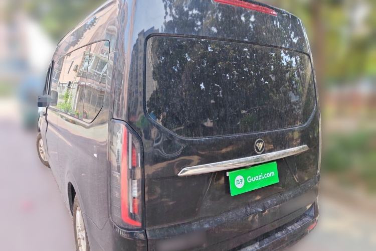Used Foton Tianyuan V 2024 Small Van 2.0T Manual Long Wheelbase Mid-Height Roof Rear Single Tire 7/9-Seater Rear Left 45 Deg