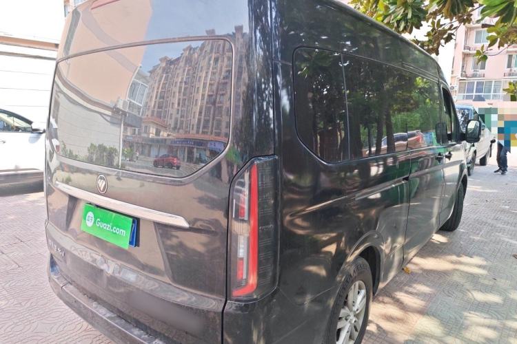 Used Foton Tianyuan V 2024 Small Van 2.0T Manual Long Wheelbase Mid-Height Roof Rear Single Tire 7/9-Seater Rear Right 45 Deg