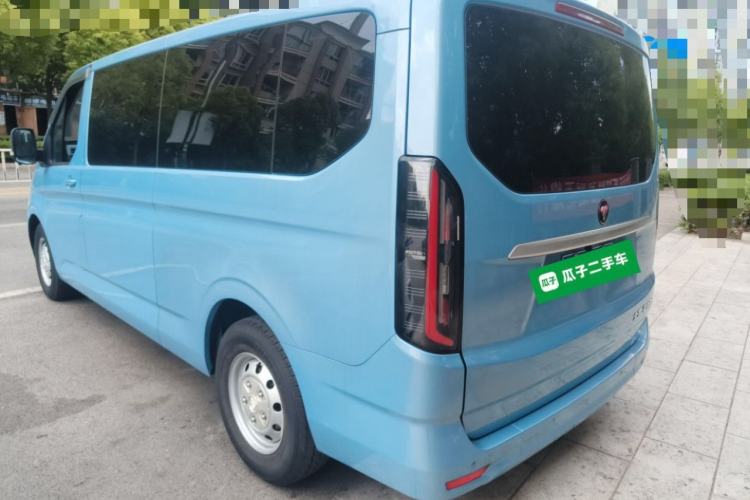 Used Foton Tianyuan V 2024 Tuyano Grand V CITY 2.0T Manual Long Wheelbase Flat Roof Rear Single Tire – Available in 5/6/7/9-Seater Configurations Rear Left 45 Deg