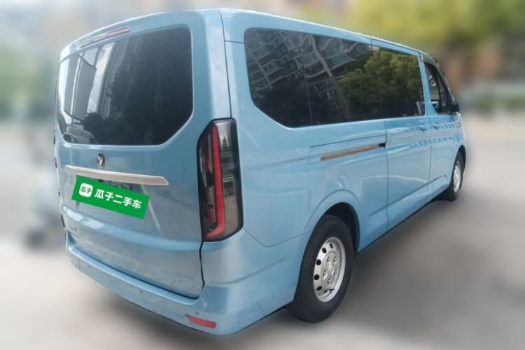 Used Foton Tianyuan V 2024 Tuyano Grand V CITY 2.0T Manual Long Wheelbase Flat Roof Rear Single Tire – Available in 5/6/7/9-Seater Configurations Rear Right 45 Deg