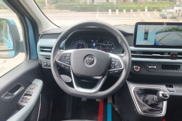 Used Foton Tianyuan V 2024 Tuyano Grand V CITY 2.0T Manual Long Wheelbase Flat Roof Rear Single Tire – Available in 5/6/7/9-Seater Configurations Steering Wheel