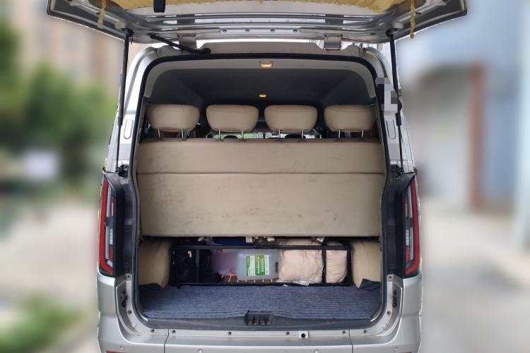 Used Foton Tianyuan V 2024 Tuyano Grand V CITY 2.0T Manual Long Wheelbase Mid-Height Roof Rear Single Tire – Available in 5/6/7/9-Seater Configurations Trunk