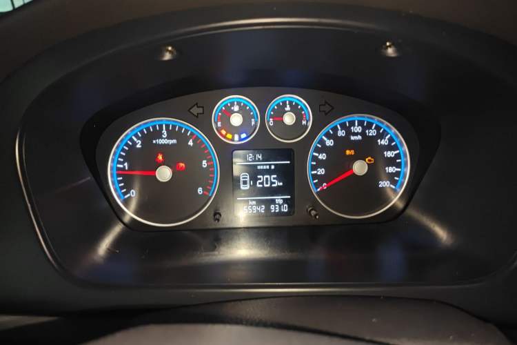 Used Foton Toano 2020 2.5T Manual Tongtu Short Wheelbase Flat Roof 3-Seat 4J25TC3 Instrument Cluster