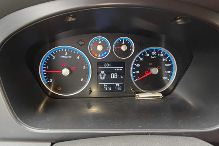 Used Foton Toano 2021 2.8T Manual Tongtu Short Wheelbase Mid-Height 5/6/7-Seater F2.8 NS6B177L Instrument Cluster