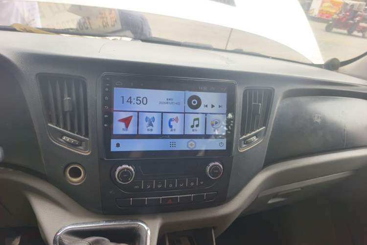 Used Foton Toano 2015 2.8T Commercial Version Long Wheelbase ISF2.8 Audio And AC Panel
