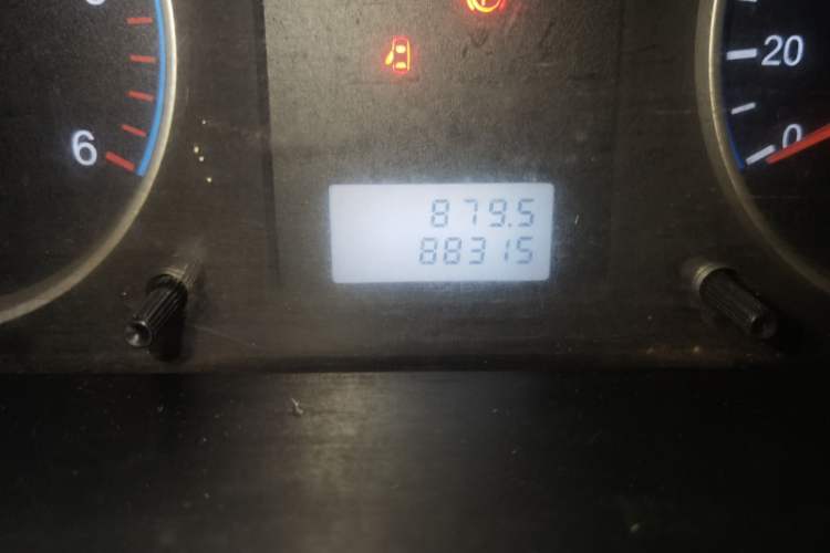 Used Foton Toano  Odometer Close Up