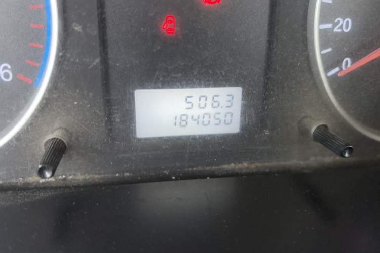 Used Foton Toano 2015 2.8T Commercial Version Short Wheelbase 4J28TC2 Odometer Close Up