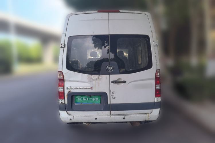Used Foton Toano 2015 2.8T Commercial Version Short Wheelbase 4J28TC2 Rear