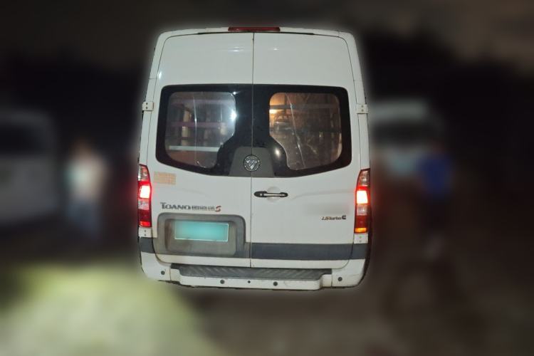 Used Foton Toano 2015 2.8T Commercial Version Short Wheelbase ISF2.8 Rear