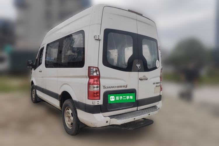 Used Foton Toano 2015 2.8T Commercial Version Short Wheelbase ISF2.8 Rear Left 45 Deg