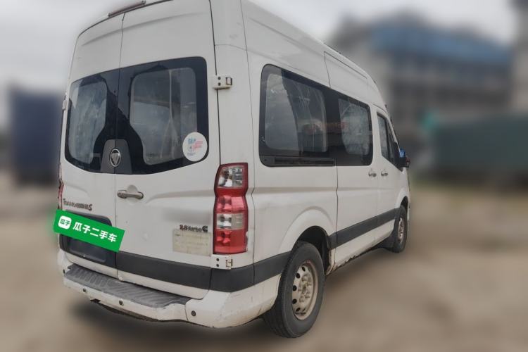 Used Foton Toano 2015 2.8T Commercial Version Short Wheelbase ISF2.8 Rear Right 45 Deg