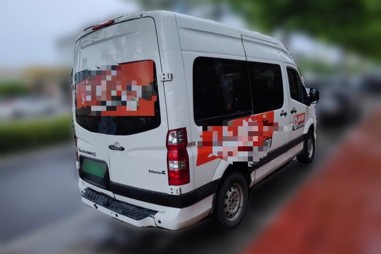 Used Foton Toano 2015 2.8T Commercial Version Short Wheelbase ISF2.8 Rear Right 45 Deg
