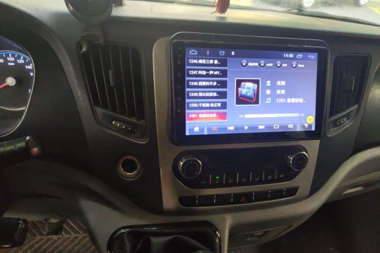 Used Foton Toano 2016 2.8T Commercial Version Short Wheelbase 4J28TC3 Audio And AC Panel