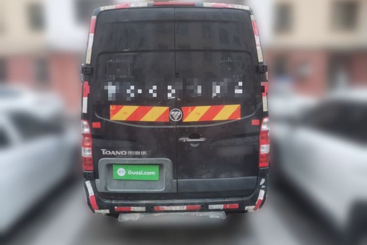 Used Foton Toano 2017 2.8T Facelifted E Van Short Wheelbase Equipped with 4J28TC3 Engine Rear