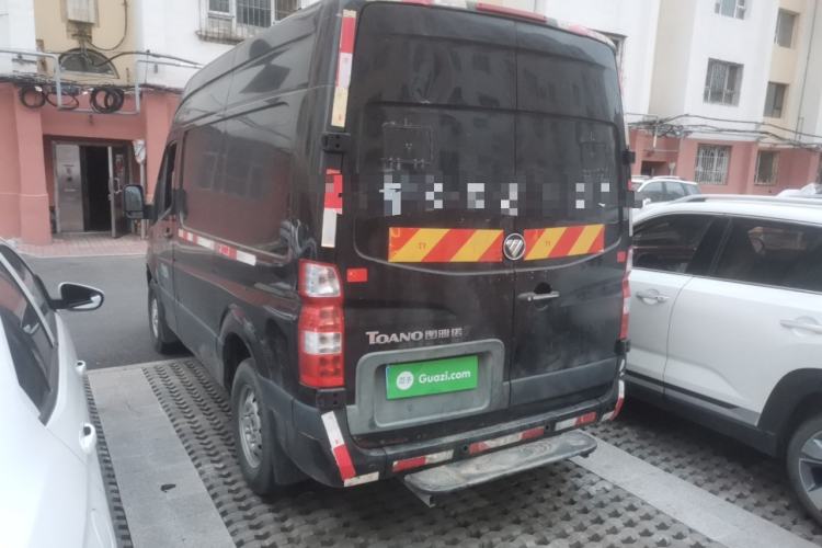 Used Foton Toano 2017 2.8T Facelifted E Van Short Wheelbase Equipped with 4J28TC3 Engine Rear Left 45 Deg