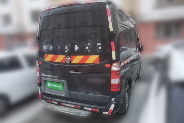 Used Foton Toano 2017 2.8T Facelifted E Van Short Wheelbase Equipped with 4J28TC3 Engine Rear Right 45 Deg