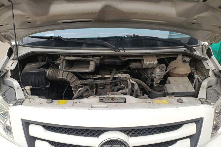 Used Foton Toano 2017 2.5T Restyled E Commercial Version Short Wheelbase 4J25TC3 Engine Bay
