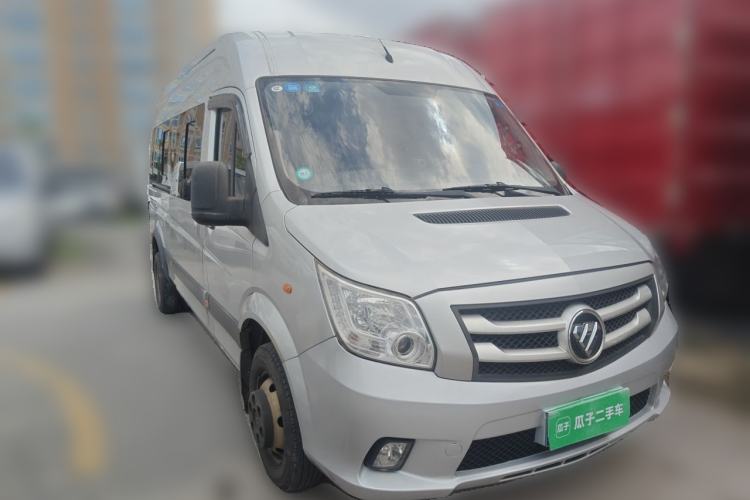 Used Foton Toano 2017 2.5T Rear Dual-Tire Commercial Version Long Wheelbase 4J25TC3 Front Right 45 Deg
