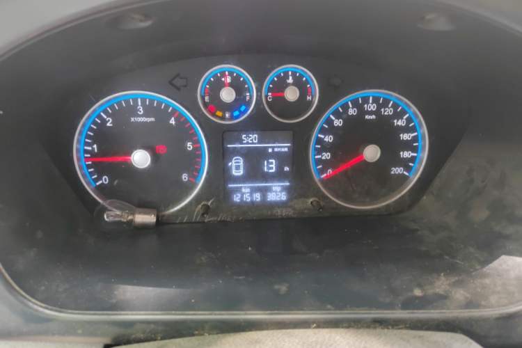 Used Foton Toano 2017 2.8T Restyled S Commercial Version Short Wheelbase ISF2.8s5129T Instrument Cluster