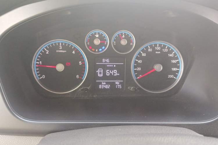 Used Foton Toano 2017 2.5T E Commercial Version Long Wheelbase 4J25TC3 Instrument Cluster