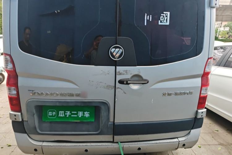 Used Foton Toano 2017 2.5T E Commercial Version Short Wheelbase 4J25TC3 Rear