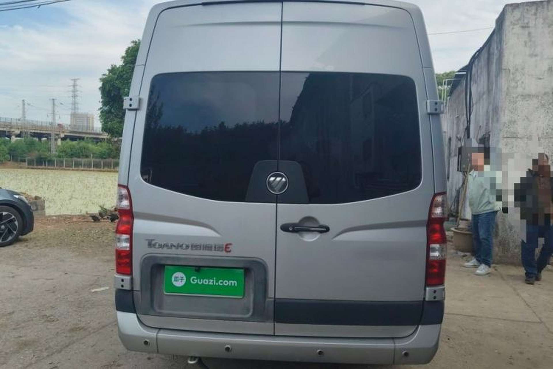 Used Foton Toano 2017 2.5T Restyled E Commercial Version Long Wheelbase 4J25TC3 Rear