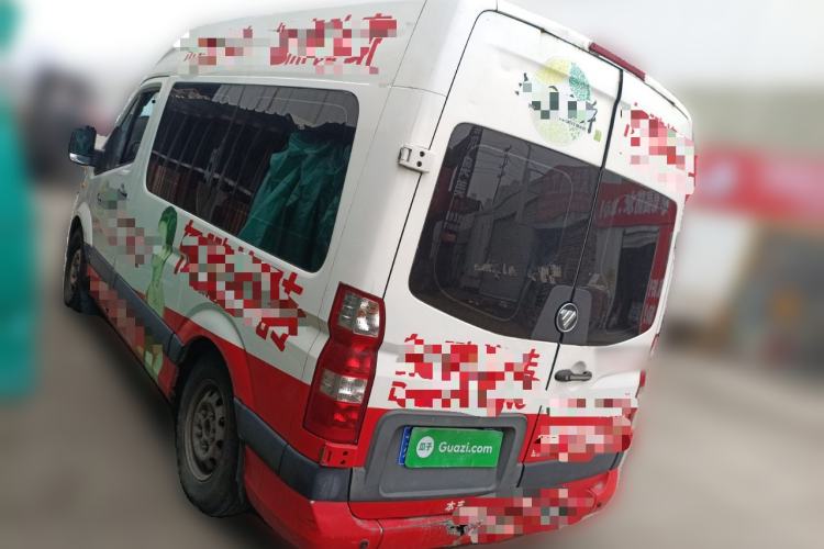 Used Foton Toano 2017 2.5T Restyled E Commercial Version Short Wheelbase 4J25TC3 Rear Left 45 Deg