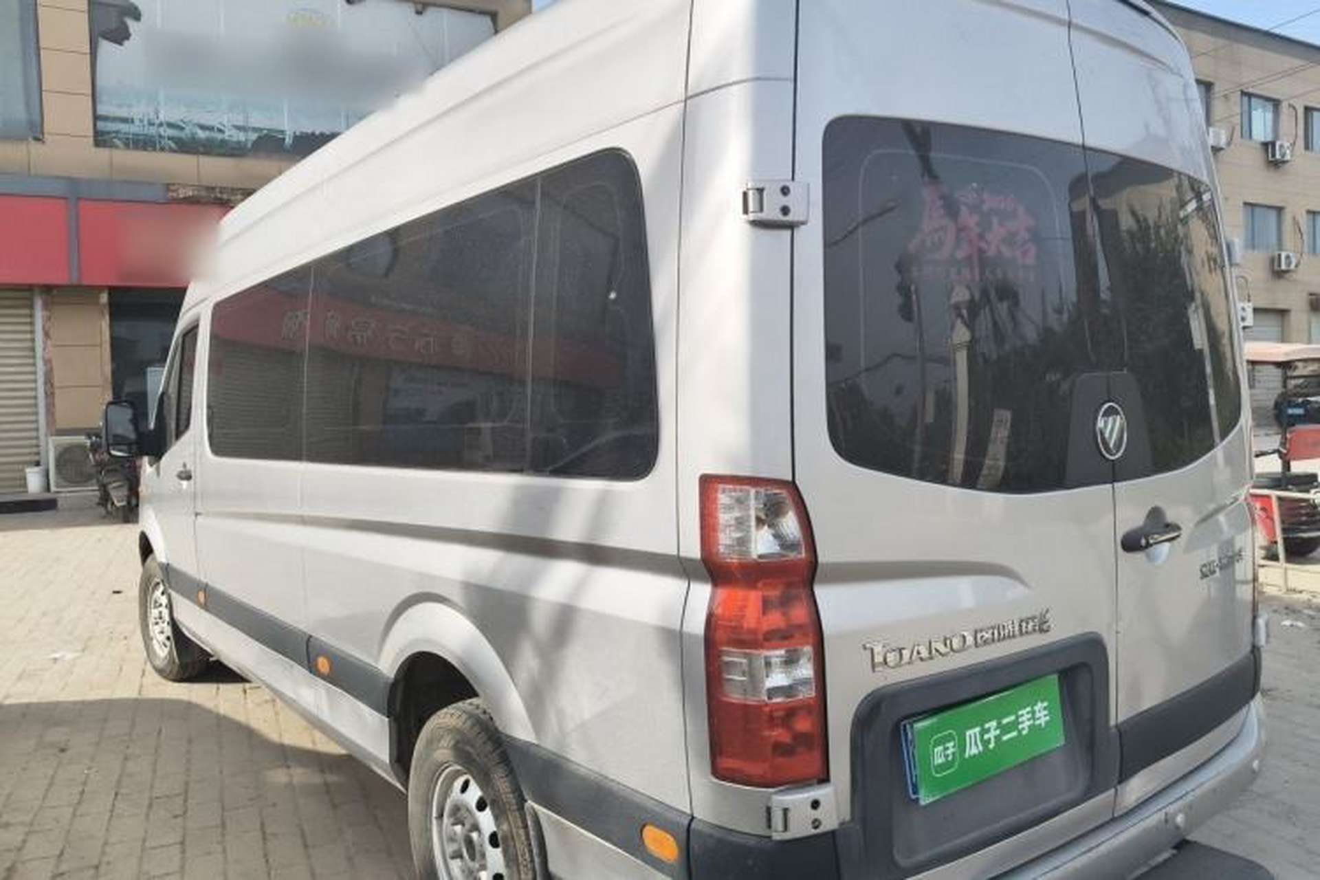 Used Foton Toano 2017 2.5T E Commercial Version Long Wheelbase 4J25TC3 Rear Left 45 Deg