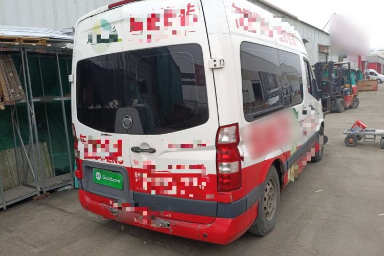 Used Foton Toano 2017 2.5T Restyled E Commercial Version Short Wheelbase 4J25TC3 Rear Right 45 Deg
