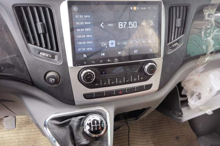 Used Foton Toano 2017 2.8T Restyled S Commercial Version Short Wheelbase ISF2.8s5129T Audio And AC Panel