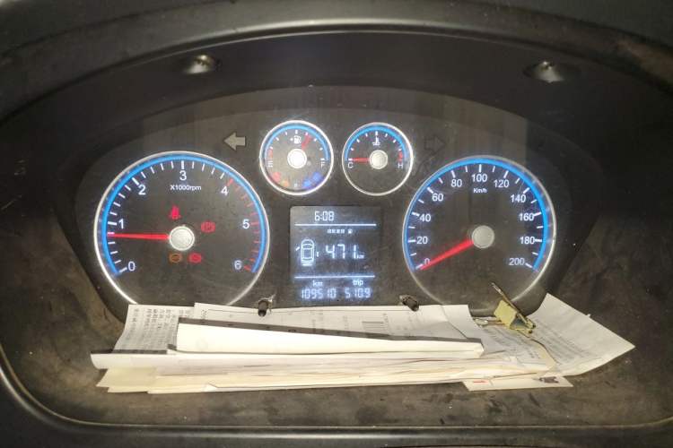 Used Foton Toano 2017 2.5T Restyled E Commercial Version Short Wheelbase 4J25TC3 Instrument Cluster