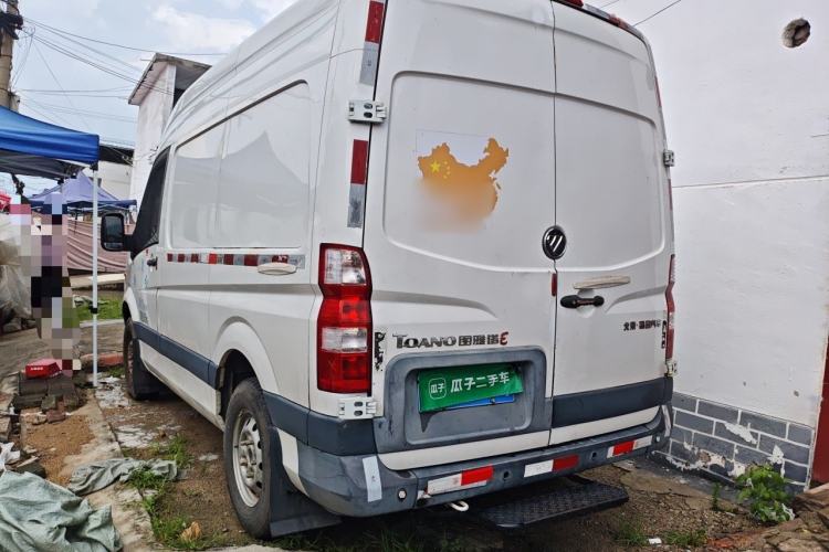 Used Foton Toano 2017 2.8T Facelifted E Van Short Wheelbase Equipped with 4J28TC3 Engine Rear Left 45 Deg