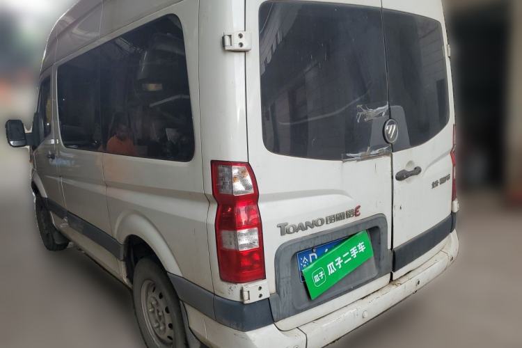 Used Foton Toano 2017 2.5T Restyled E Commercial Version Short Wheelbase 4J25TC3 Rear Left 45 Deg