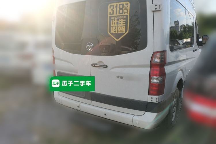 Used Foton Toano 2017 2.5T Restyled E Commercial Version Short Wheelbase 4J25TC3 Rear Right 45 Deg