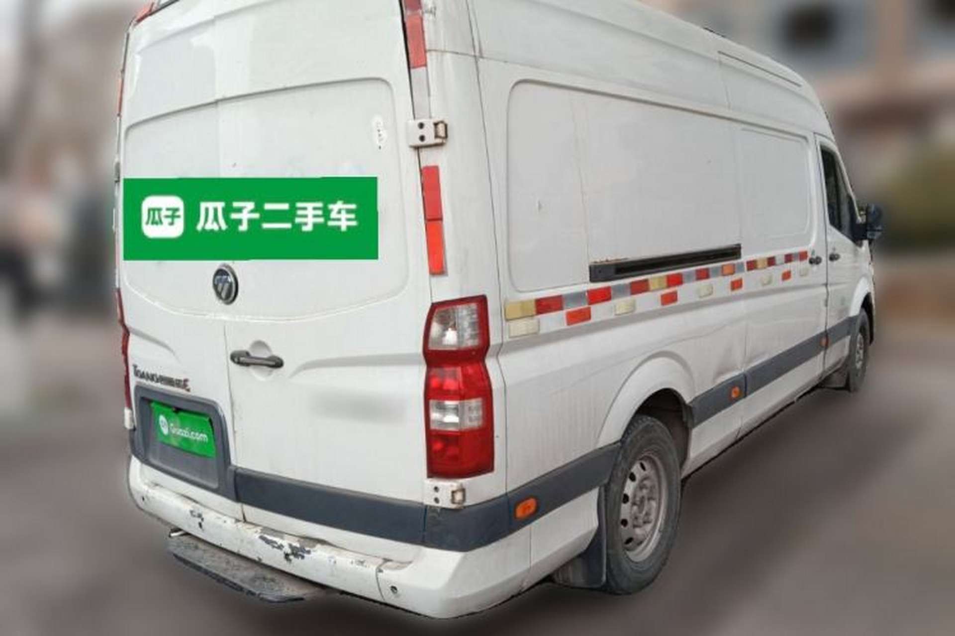 Used Foton Toano 2017 2.8T Facelifted E Van Long Wheelbase 4J28TC3 Rear Right 45 Deg