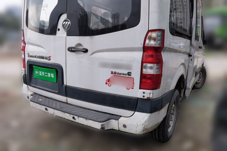 Used Foton Toano 2017 2.8T Restyled S Commercial Version Short Wheelbase ISF2.8s5129T Rear Right 45 Deg