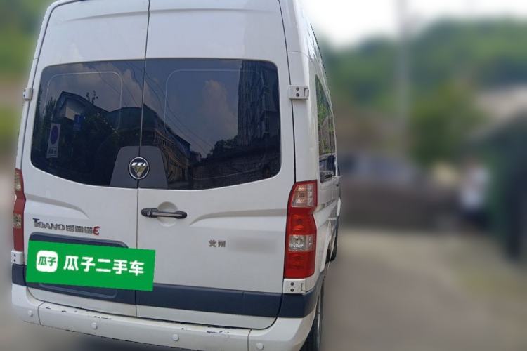 Used Foton Toano 2017 2.5T Restyled E Commercial Version Short Wheelbase 4J25TC3 Rear Right 45 Deg