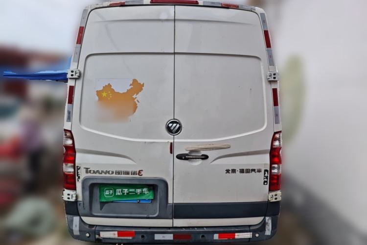 Used Foton Toano 2017 2.8T Facelifted E Van Short Wheelbase Equipped with 4J28TC3 Engine Rear