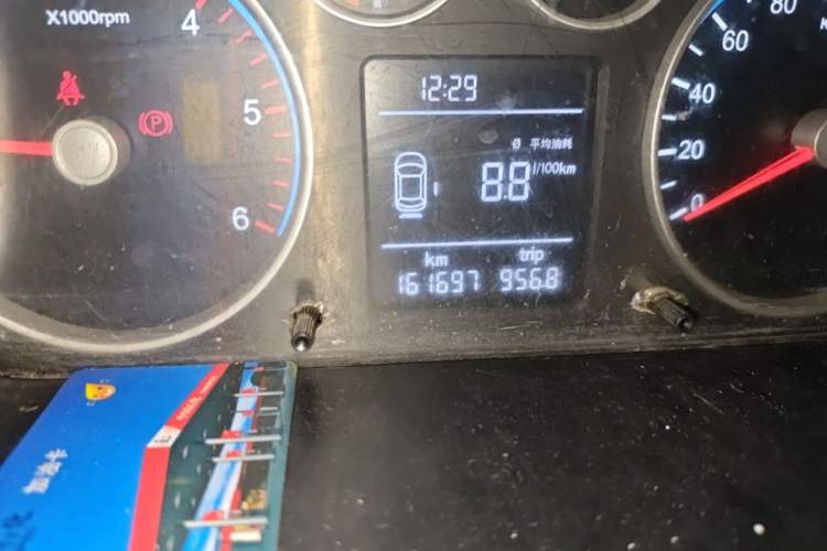 Used Foton Toano  Odometer Close Up