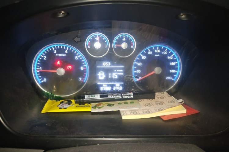 Used Foton Toano 2018 2.0T Short-Wheelbase Gasoline Short-Wheelbase 4G20TI2 Instrument Cluster