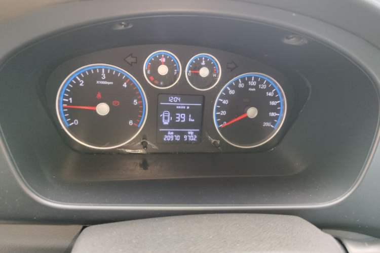 Used Foton Toano 2019 2.5T Flat-Top 5-Seater Open-Window 4J25TC3 Instrument Cluster