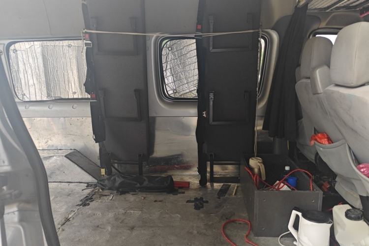 Used Foton Toano 2019 2.5T Multi-Function Long-Wheelbase Mid-Height 5-7 Seater 4J25TC3 Left Rear Seat